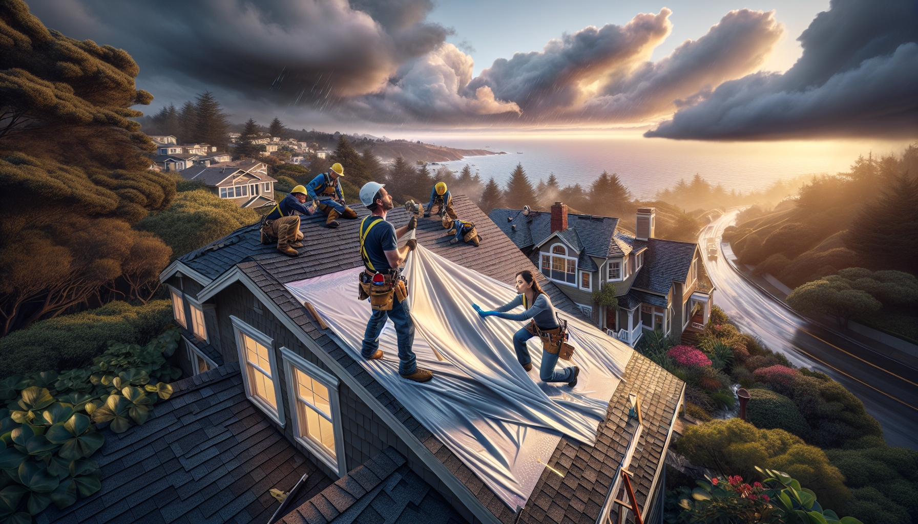 Winter Roofing Prep Marin County