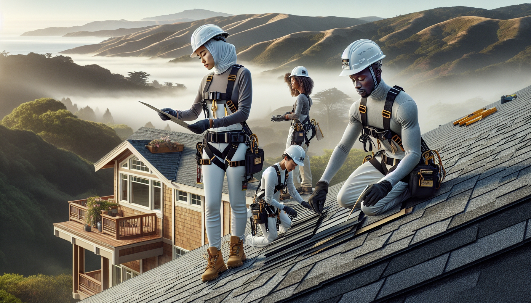 Roof Moss Removal Marin County