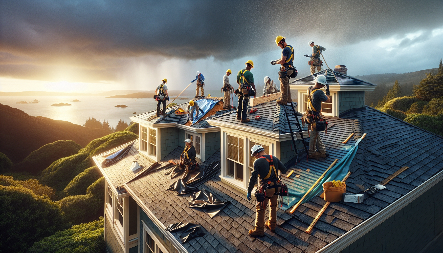 Roof Moss Removal Marin County