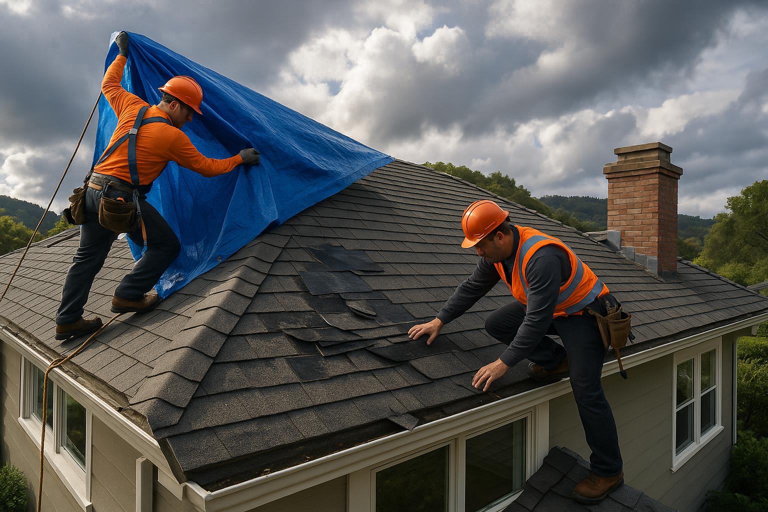 What to Do After Roof Storm Damage in Marin County: Repair & Cost Tips