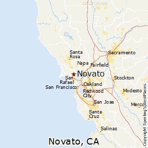 novato map marin county